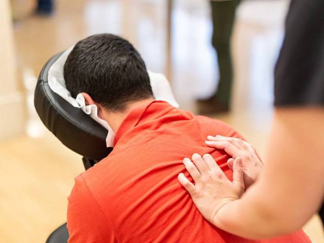 Shiatsu sur chaise 